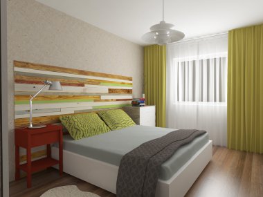 Yatak odası inerior tasarımı