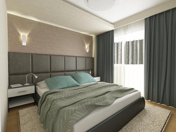 Elegand modern bedroom interior design
