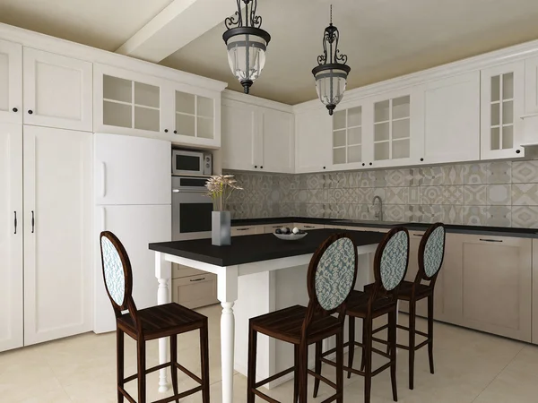 Elgant kitchen interior