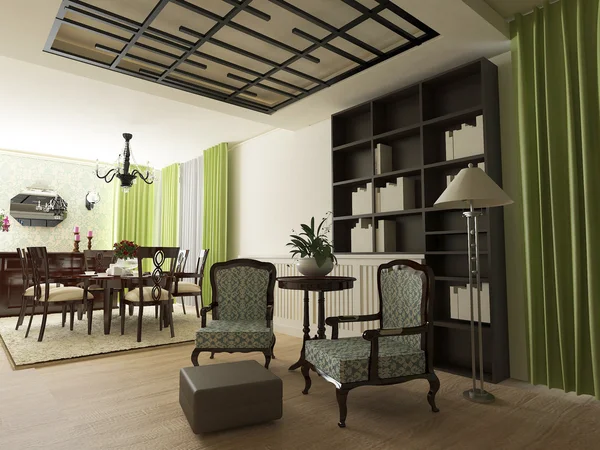 Elegant home interior design — Stock Photo, Image