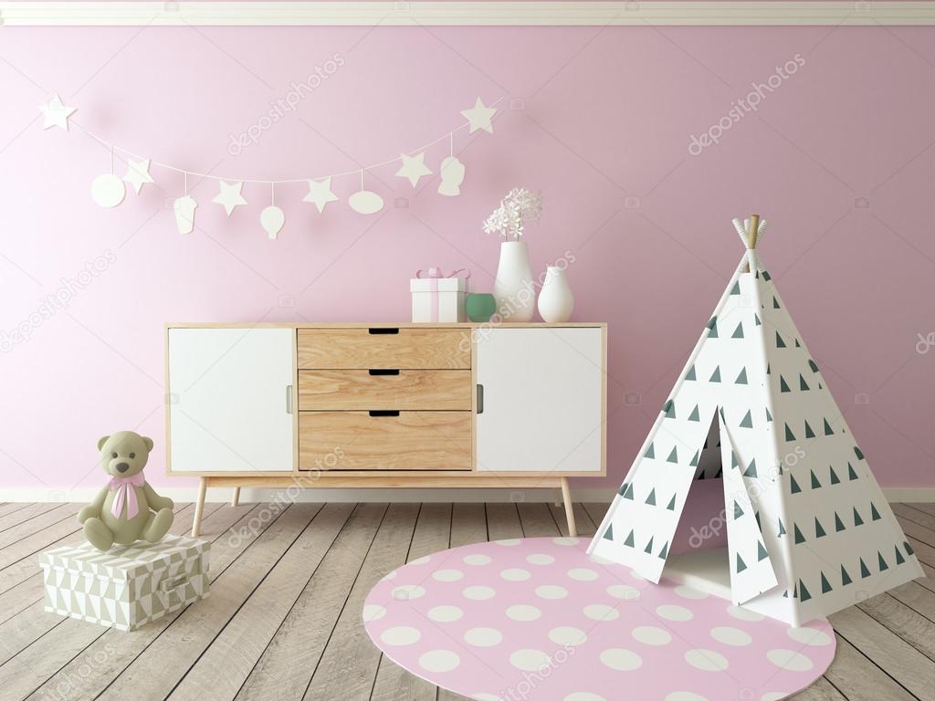 girl nursery interior