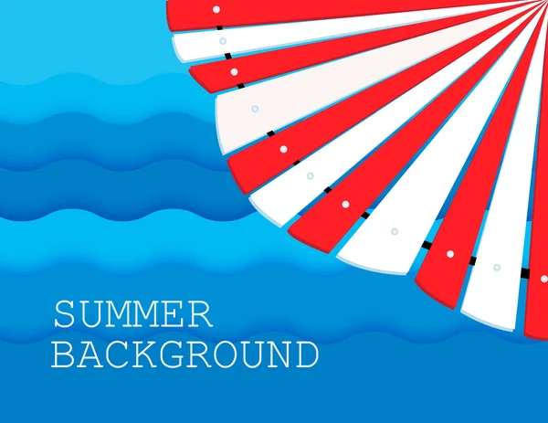 Summer background. vector — Stock Vector