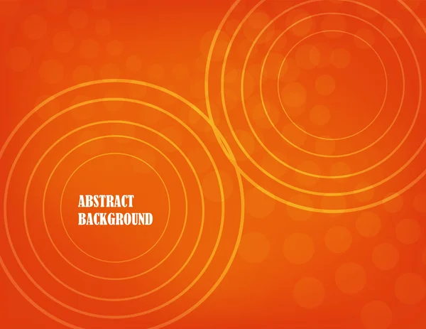 Oranžové abstraktní pozadí. vektor. — Stockový vektor