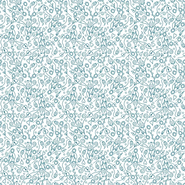 Çiçeksiz desen. Vektör
