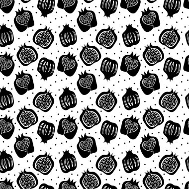 Nar ile Seamless modeli. vektör