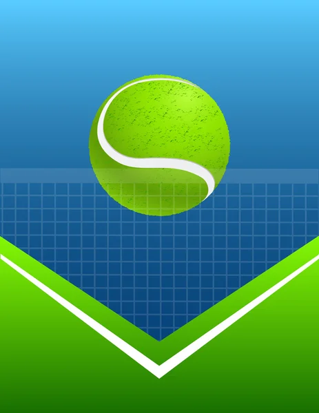 Abstrakter sportlicher Hintergrund Tennis. Vektor — Stockvektor