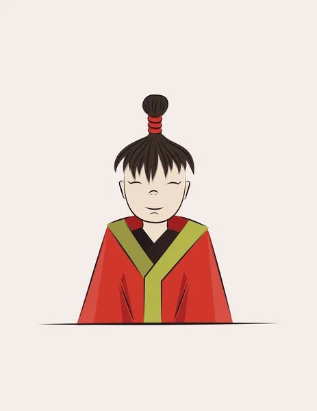 Хлопчик Японії — стоковий вектор