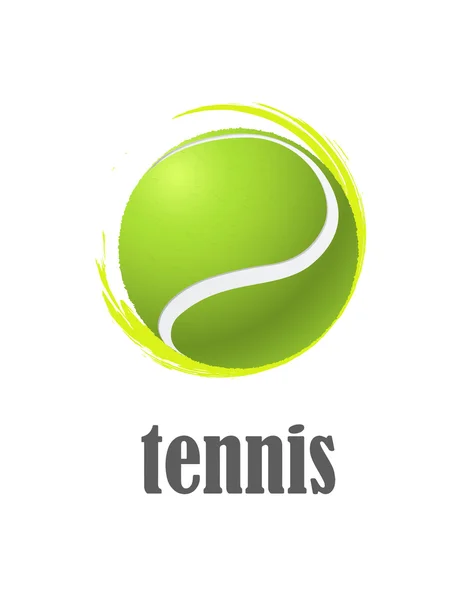 Sportlicher Hintergrund Tennis — Stockvektor