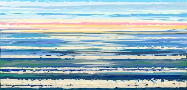 Duvar kağıdı, mavinin tonları, vektör illüstrasyonuna bakın