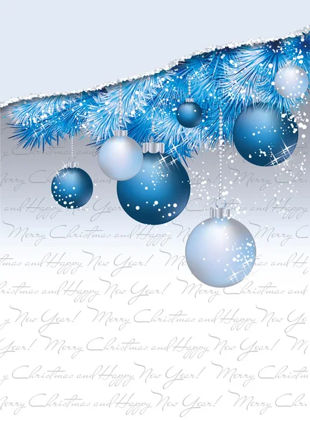Mutlu yeni yıl ve Merry Noel duvar kağıdı vektör