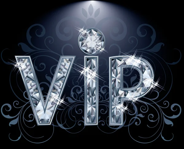 Tarjeta VIP Diamond, ilustración vectorial — Archivo Imágenes Vectoriales