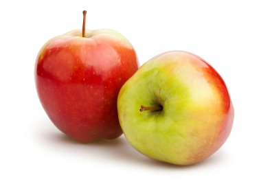 Sarı kırmızı elmalar