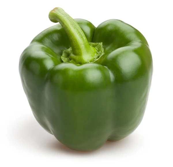 Green bell pepper — Stock Photo, Image