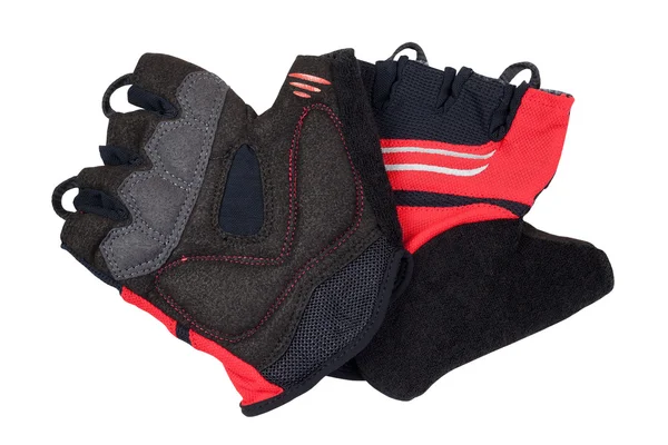 Guantes de bicicleta, aislados —  Fotos de Stock