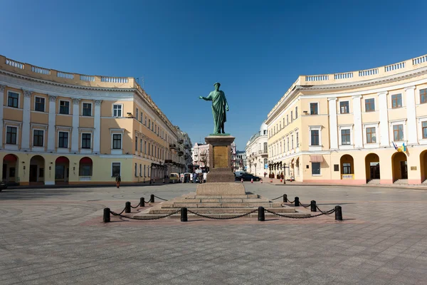 Szobor Richelieu, Odessa, — Stock Fotó