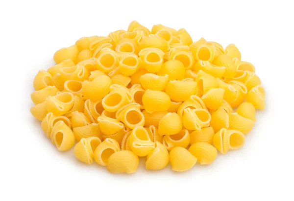 Pasta cruda, isolata — Foto Stock