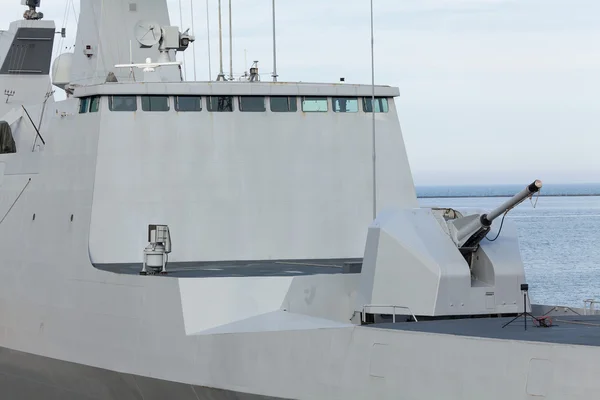 Arco de canhão navio de guerra — Fotografia de Stock