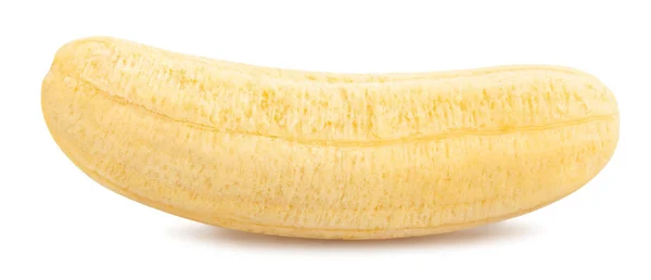 Öppen Baby Banan Väg Isolerad — Stockfoto