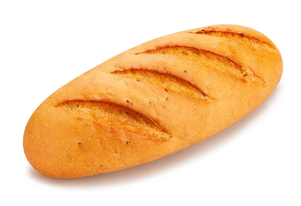 Bröd Väg Isolerad Vit — Stockfoto