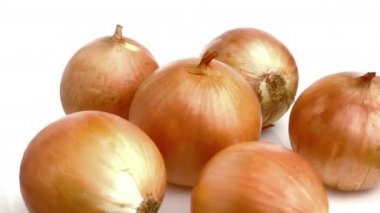 Beyaz üzerinde soğan grubu izole