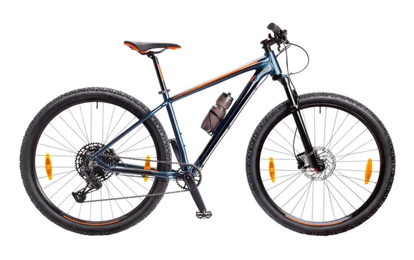 Hardtail Mtb Fietspad Geïsoleerd Wit — Stockfoto