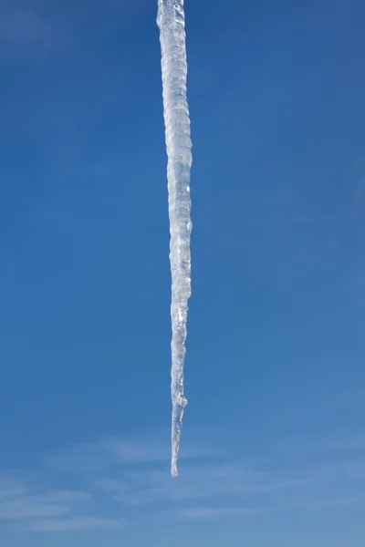 Single icicle — Stock Photo, Image