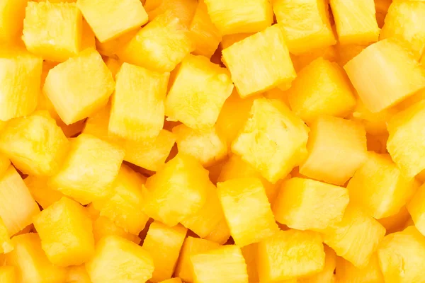 Ananas stukjes — Stockfoto