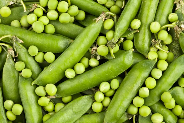 Primeros planos de los guisantes —  Fotos de Stock