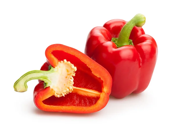 Rode paprika 's — Stockfoto