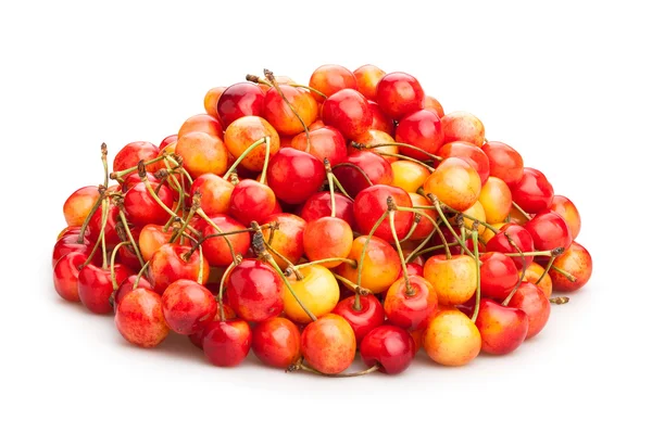 Cherries heap isolated — Stock Photo, Image