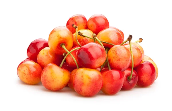 Cherries heap isolated — Stock Photo, Image