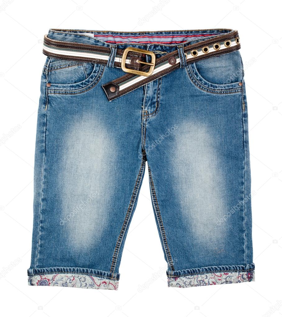 Male jeans shorts
