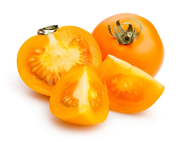 Tomates de naranja frescos —  Fotos de Stock