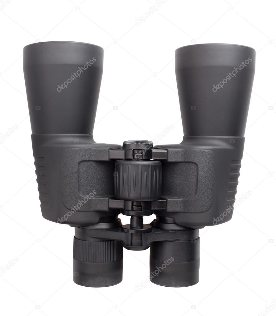 Classic binoculars in closeup