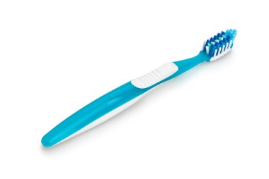 Diş fırçası beyaza izole edilmiş