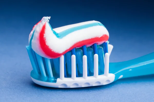 Toothpaste toothpaste closeup — ストック写真