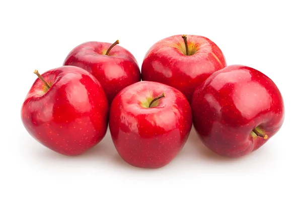 Red apples isolated — Stock Photo, Image