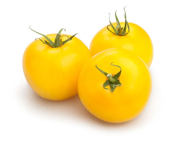 整个黄色番茄 — 图库照片