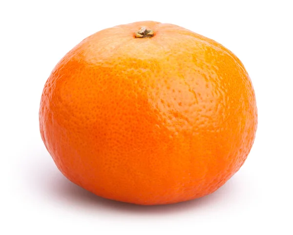 Whole single tangerine — Stock Photo, Image