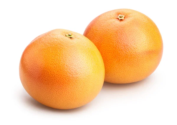 Nahaufnahme von zwei Grapefruits — Stockfoto