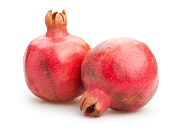 두 신선한 석류 — 스톡 사진