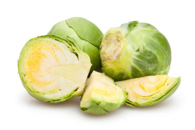 Yeşil olgun brussel lahanası