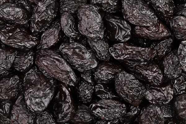 Dried pile of prunes — Stock Photo, Image