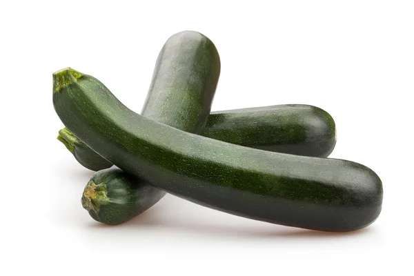 Högen av gröna mogen squash — Stockfoto