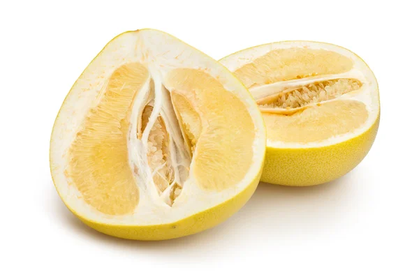 Ripe yellow pomelo — Stock Photo, Image