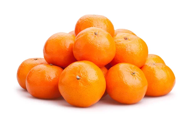 Anhäufung von Orangenmandarinen — Stockfoto