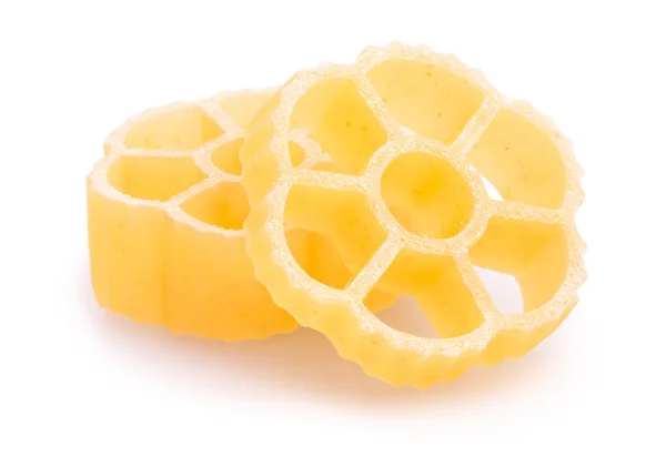 Raw Yellow bright pasta — Stock Photo, Image
