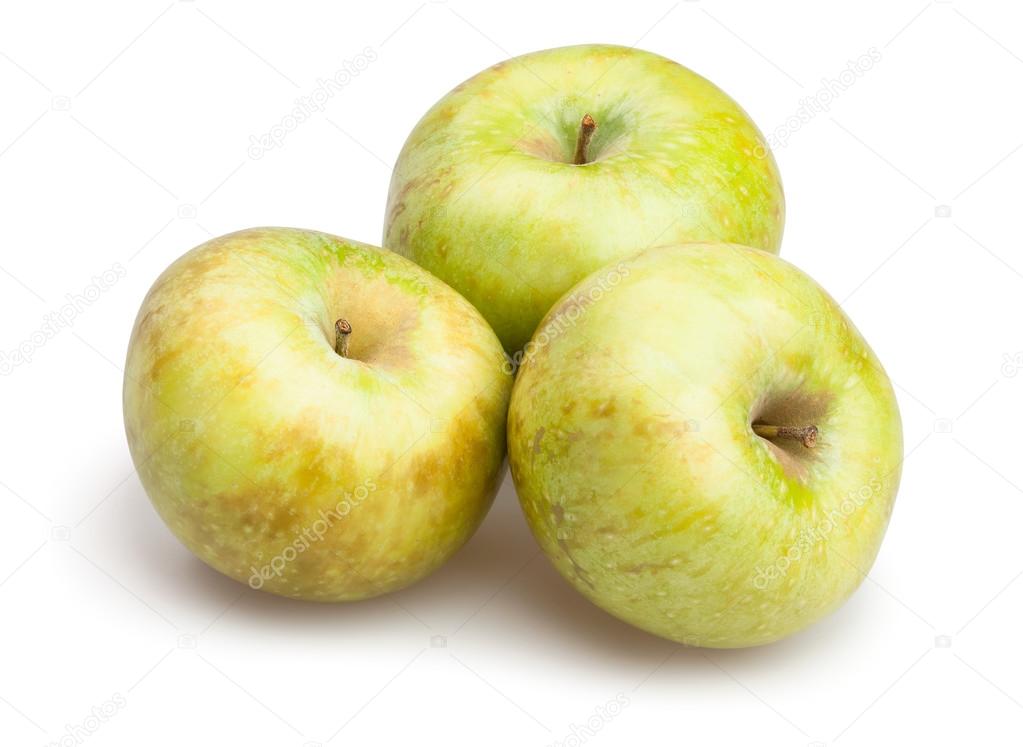 Bright ripe apples