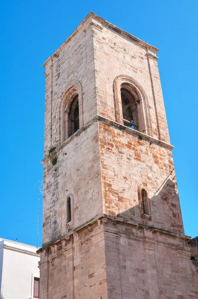 Chiesa Madre di Polignano a mare. Puglia. Italia . — Foto Stock