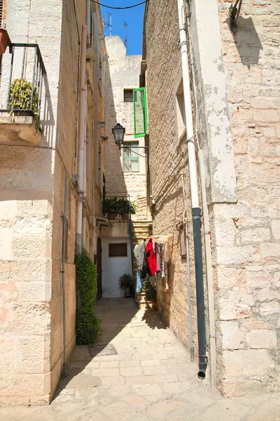 Callejuela. Giovinazzo. Puglia. Italia . —  Fotos de Stock